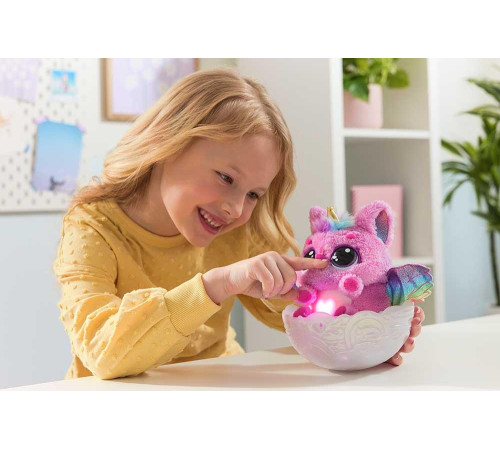 Інтерактивна іграшка-сюрприз Spin Master Hatchimals Паффі в яйці