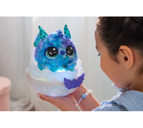 Інтерактивна іграшка-сюрприз Spin Master Hatchimals Драко в яйці