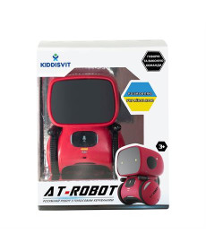 Інтерактивний робот AT-Robot із голосовим управлінням українською червоний (AT001-01-UKR)