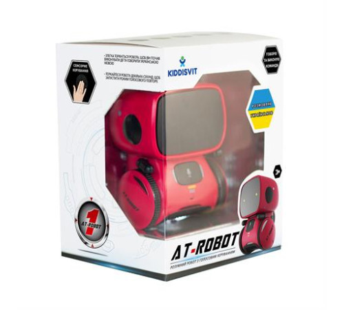 Інтерактивний робот AT-Robot із голосовим управлінням українською червоний (AT001-01-UKR) Інтерактивний робот AT-Robot із голосовим управлінням українською червоний (AT001-01-UKR)
