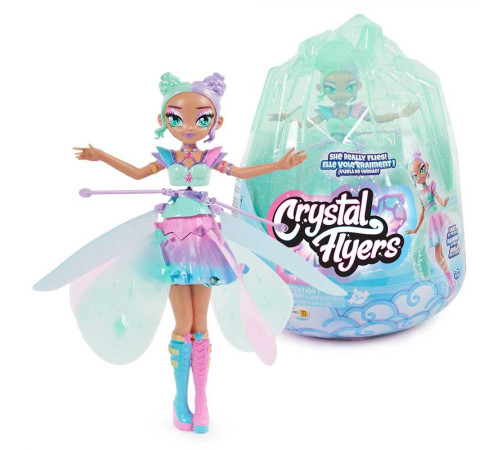 Літаюча казкова фея Spin Master Hatchimals Піксі FlyingPixie, блакитно-рожева