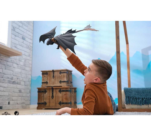 Дракон Беззубик Spin Master, "Як приборкати дракона" із звуковими та світловими ефектами