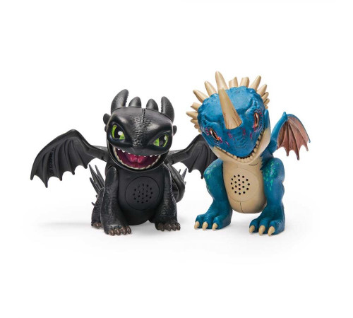 Інтерактивний дракон Смертельний Верть 10 см, "Як приборкати дракона"