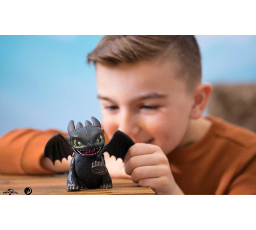 Інтерактивний дракон Беззубик 10 см, "Як приборкати дракона"