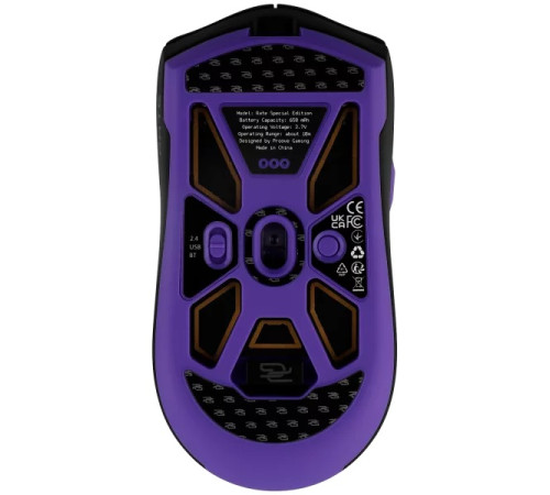 Миша ігрова бездротова Proove Gaming Rate Special Edition чорно-фіолетова Миша ігрова бездротова Proove Gaming Rate Special Edition чорно-фіолетова