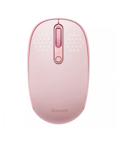 Миша бездротова Baseus F01B Tri-Mode рожева