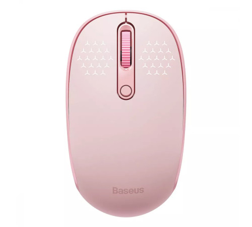 Миша бездротова Baseus F01B Tri-Mode рожева Миша бездротова Baseus F01B Tri-Mode рожева