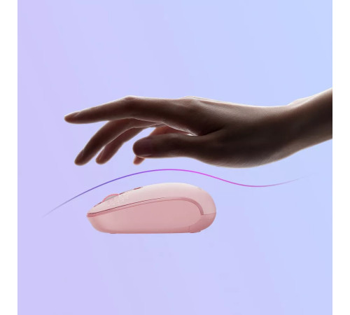 Миша бездротова Baseus F01B Tri-Mode рожева Миша бездротова Baseus F01B Tri-Mode рожева