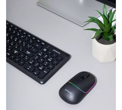 Миша бездротова Proove Blink чорна Миша бездротова Proove Blink чорна