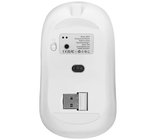 Миша бездротова Proove Blink біла Миша бездротова Proove Blink біла