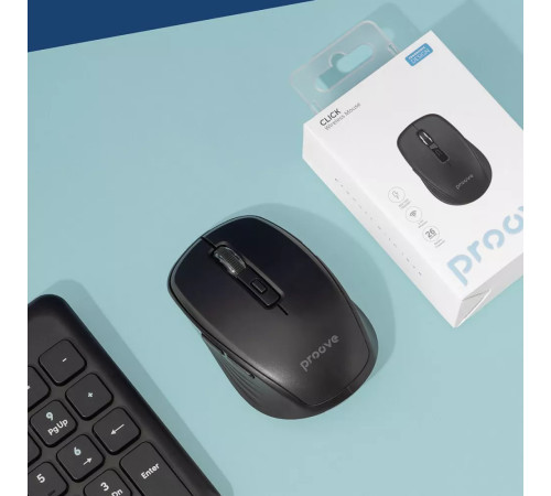 Миша бездротова Proove Click чорна Миша бездротова Proove Click чорна
