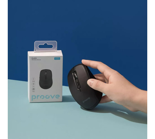 Миша бездротова Proove Click чорна Миша бездротова Proove Click чорна