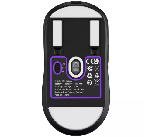 Миша ігрова бездротова Proove Gaming RC Raider 8K чорна Миша ігрова бездротова Proove Gaming RC Raider 8K чорна