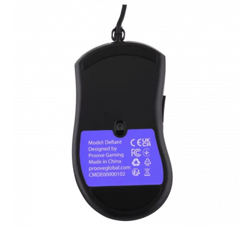 Миша ігрова дротова Proove Gaming Defiant чорна Миша ігрова дротова Proove Gaming Defiant чорна