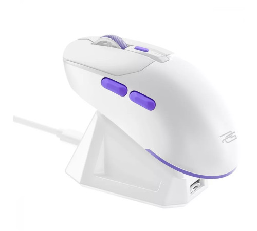 Миша ігрова бездротова із док-станцією Proove Gaming Rate Pro біла Миша ігрова бездротова із док-станцією Proove Gaming Rate Pro біла