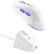 Миша ігрова бездротова із док-станцією Proove Gaming Rate Pro біла