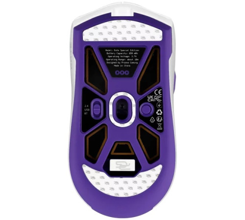 Миша ігрова бездротова Proove Gaming Rate Special Edition біло-фіолетова Миша ігрова бездротова Proove Gaming Rate Special Edition біло-фіолетова