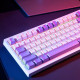 Клавіатура ігрова бездротова Proove Gaming Coupe біло-фіолетова