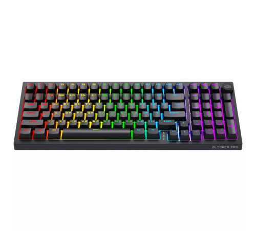 Клавіатура ігрова бездротова Proove Gaming Slicker Pro чорна Клавіатура ігрова бездротова Proove Gaming Slicker Pro чорна