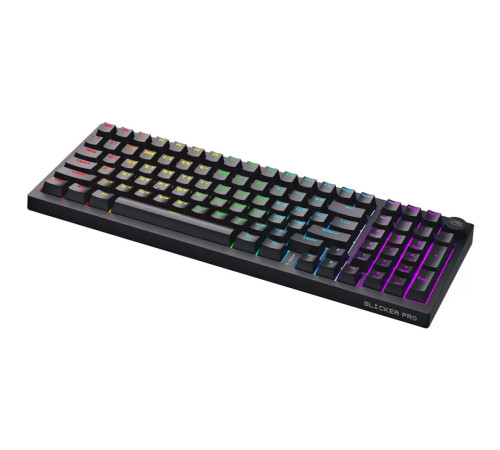 Клавіатура ігрова бездротова Proove Gaming Slicker Pro чорна Клавіатура ігрова бездротова Proove Gaming Slicker Pro чорна