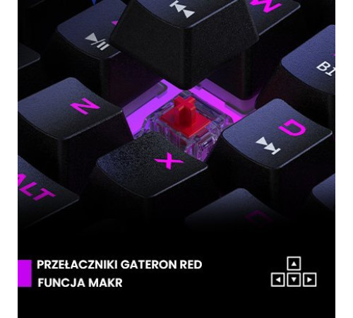 Клавіатура Preyon Red All Claw