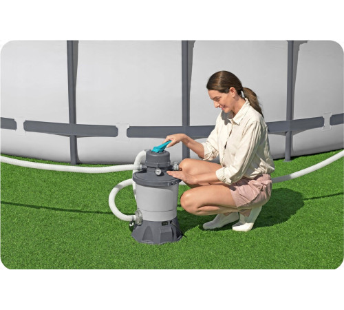 Насос з піщаним фільтром Bestway 58515 3596 л/год та фільтруючими кульками