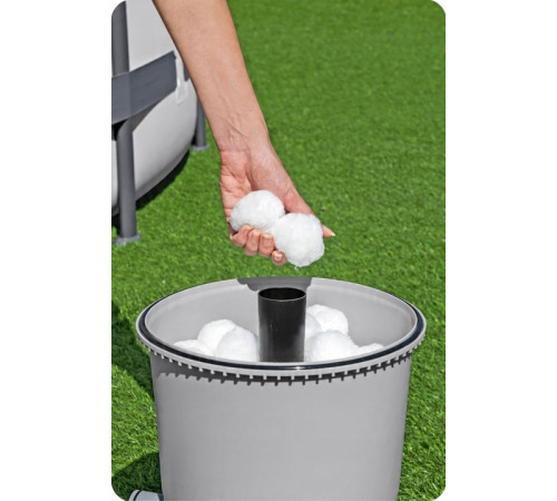 Насос з піщаним фільтром Bestway 58515 3596 л/год та фільтруючими кульками