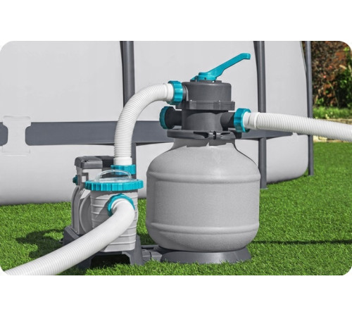 Насос з піщаним фільтром Bestway 58499 8327 л/год та фільтрувальними кульками