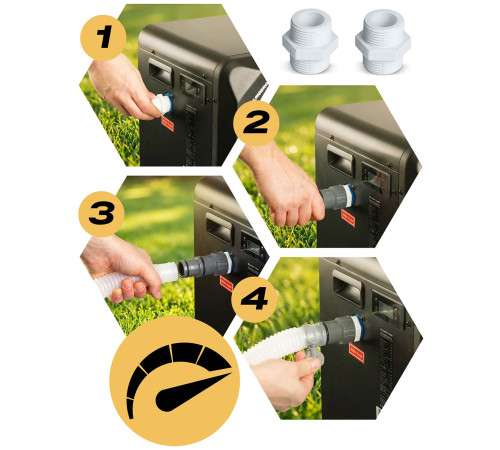 Тепловий насос для басейну Humberg HM‑910 5 кВт