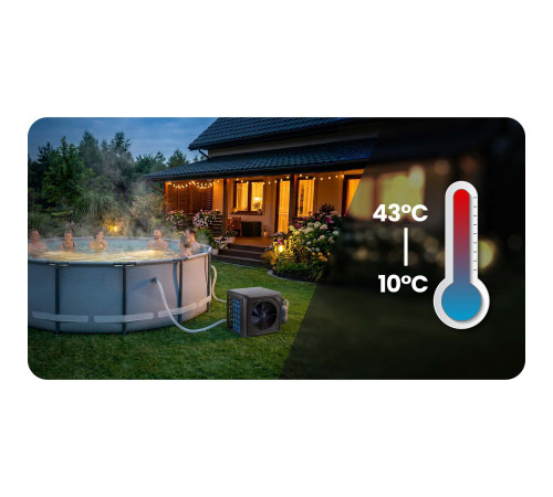 Тепловий насос для басейну Humberg HM‑910 5 кВт