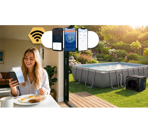 Тепловий насос для басейну Humberg HM‑910 5 кВт