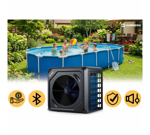 Тепловий насос для басейну Humberg HM‑911 3 кВт