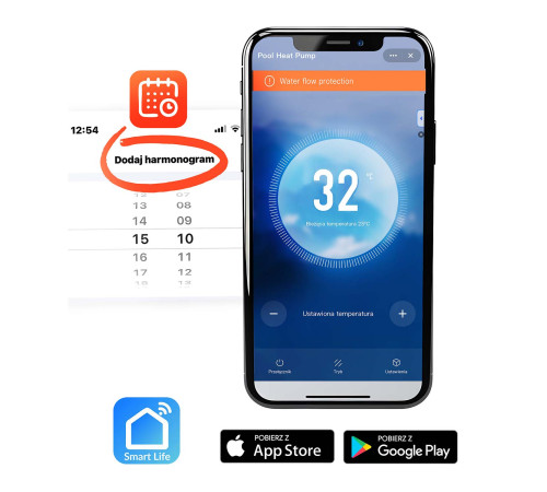 Тепловий насос для басейну Humberg HM‑911 3 кВт