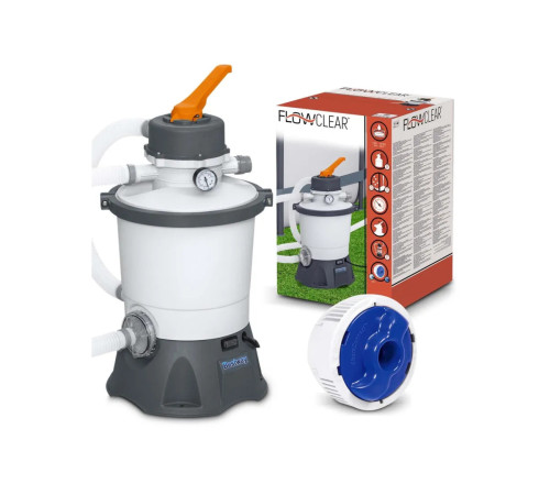 Насос з піщаним фільтром Bestway 58515 3028 л/год Насос з піщаним фільтром Bestway 58515 3028 л/год