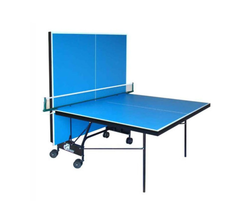 Тенісний стіл GSI-sport Compact Outdoor Alu Line, синій