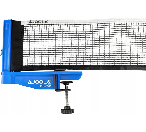 Сітка для настільного тенісу з гвинтовим кріпленням Joola Outdoor, синя