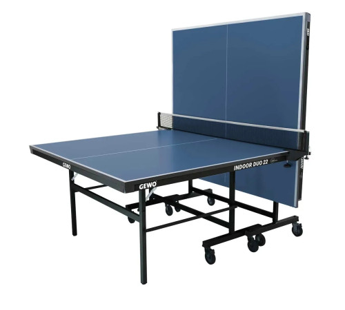 Стіл тенісний Gewo Indoor Duo 106516500, синій Стіл тенісний Gewo Indoor Duo 106516500, синій