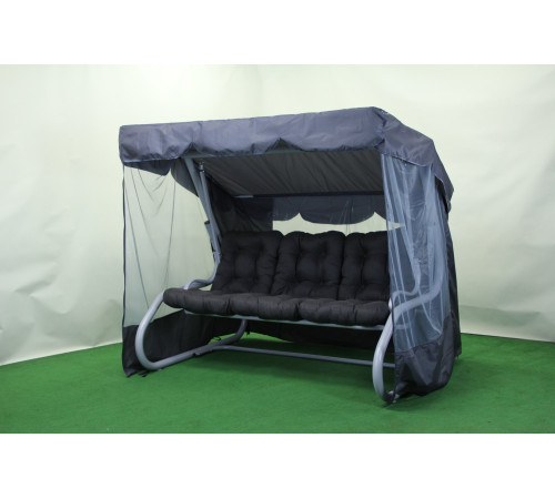 Садова гойдалка GreenGard Толедо, коричнево-сіра