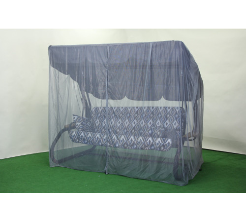 Садова гойдалка GreenGard Ясмін, сіро-синя