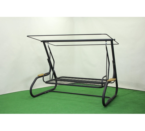 Садова гойдалка GreenGard Ясмін, сіро-синя