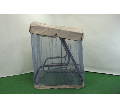 Садова гойдалка GreenGard Аланія, коричнево-бежева