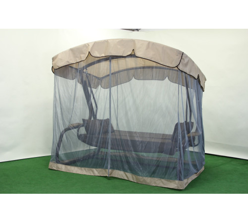 Садова гойдалка GreenGard Аланія Solo, коричнево-бежева