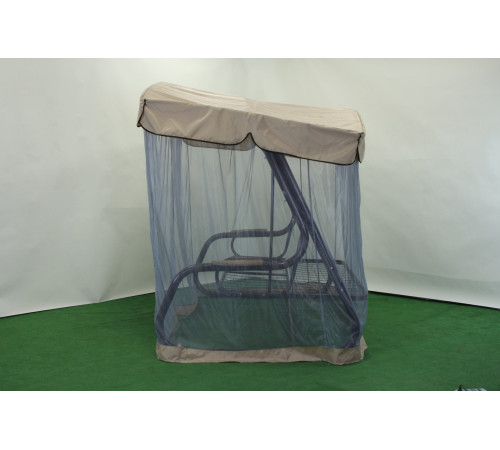 Садова гойдалка GreenGard Аланія Solo, коричнево-бежева