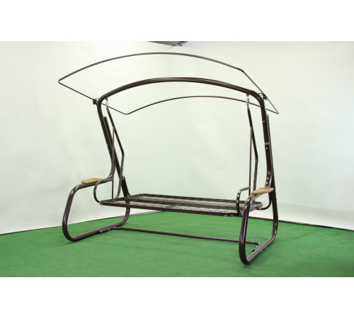 Садова гойдалка GreenGard Аланія Solo, коричнева