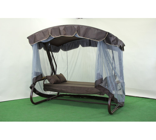 Садова гойдалка GreenGard Аланія Solo, коричнева