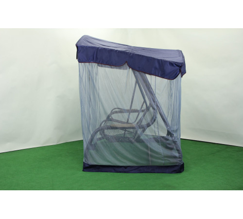 Садова гойдалка GreenGard Афіна, чорно-синя