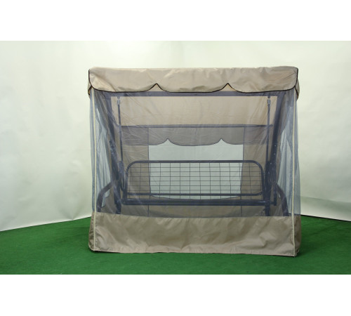 Садова гойдалка GreenGard Барна, коричнево-бежева