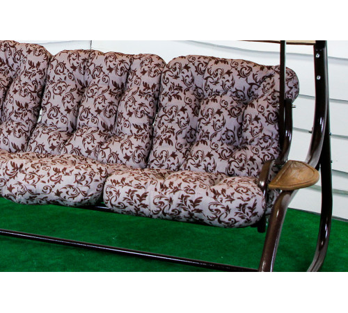 Садова гойдалка GreenGard Бренда, коричнево-бежева