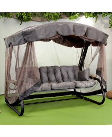 Садова гойдалка GreenGard Домініка, коричнева