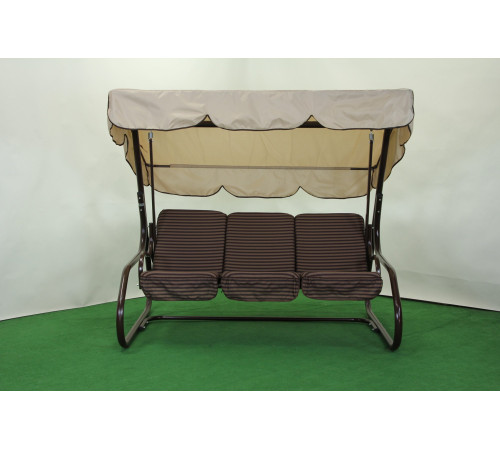 Садова гойдалка GreenGard Бренда, коричнево-бежева